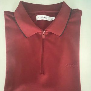 Short Sleeve Zip Polo